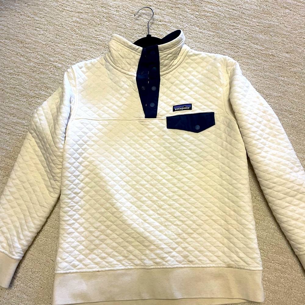 Patagonia waffle weave pullover